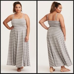 Torrid
Striped Jersey Maxi Dress